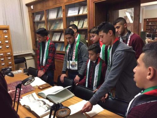 Приезд палестинских школьников в Москву